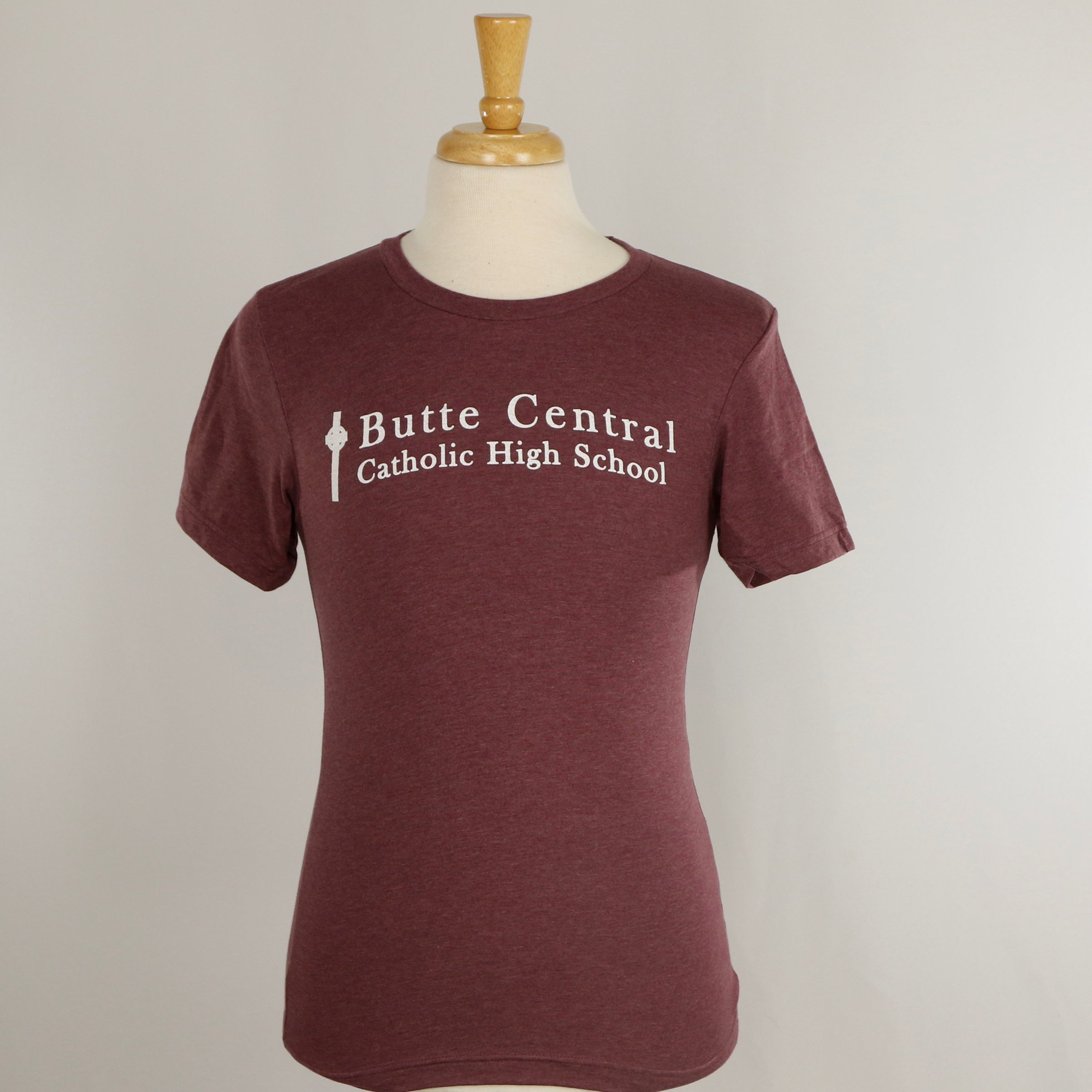 Butte Central Basic Maroon Unisex Tee